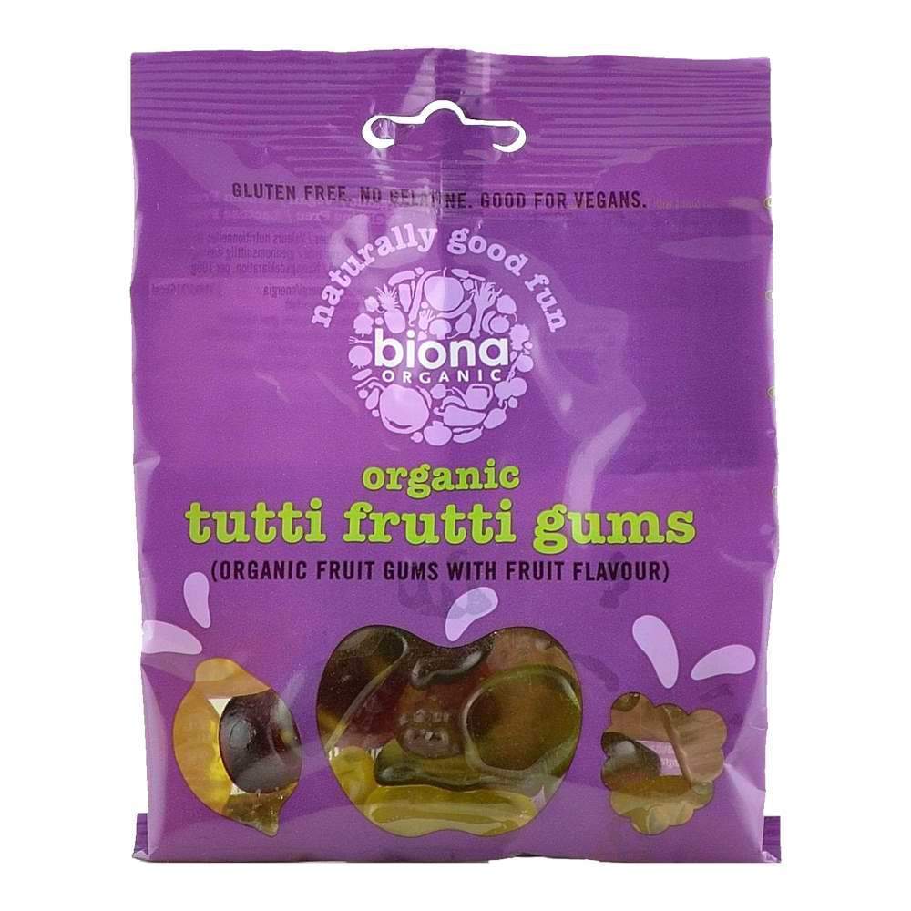 Jeleuri Tutti Frutti fara gluten Biona, bio, 75 g