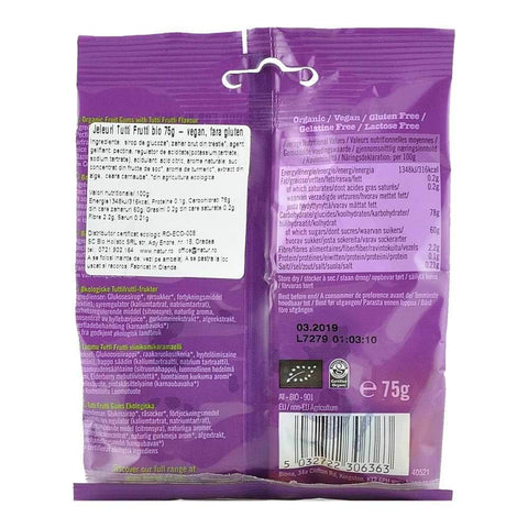 Jeleuri Tutti Frutti fara gluten Biona, bio, 75 g