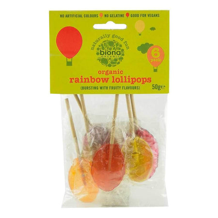 Acadele Rainbow Biona, 6 bucati/pachet, bio