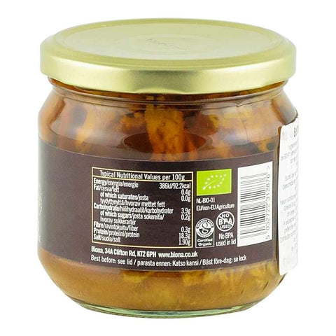 Seitan bucati de carne vegetala in sos de ghimbir si soia Biona, bio, 350 g