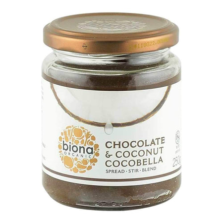 Unt de Cocos tartinabil cu Ciocolata Biona, bio, 250 g