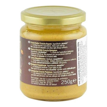 Unt de Arahide Crocant fara sare Biona, bio, 250 g
