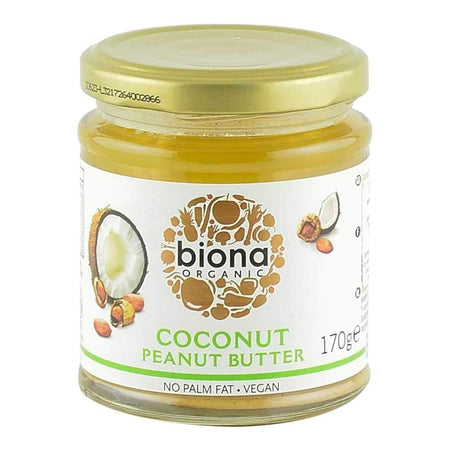 Unt de Arahide si Cocos Biona, bio, 170 g