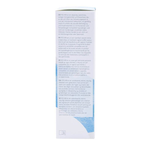 Lubrifiant intim Yes pe baza de apa, bio, 50 ml