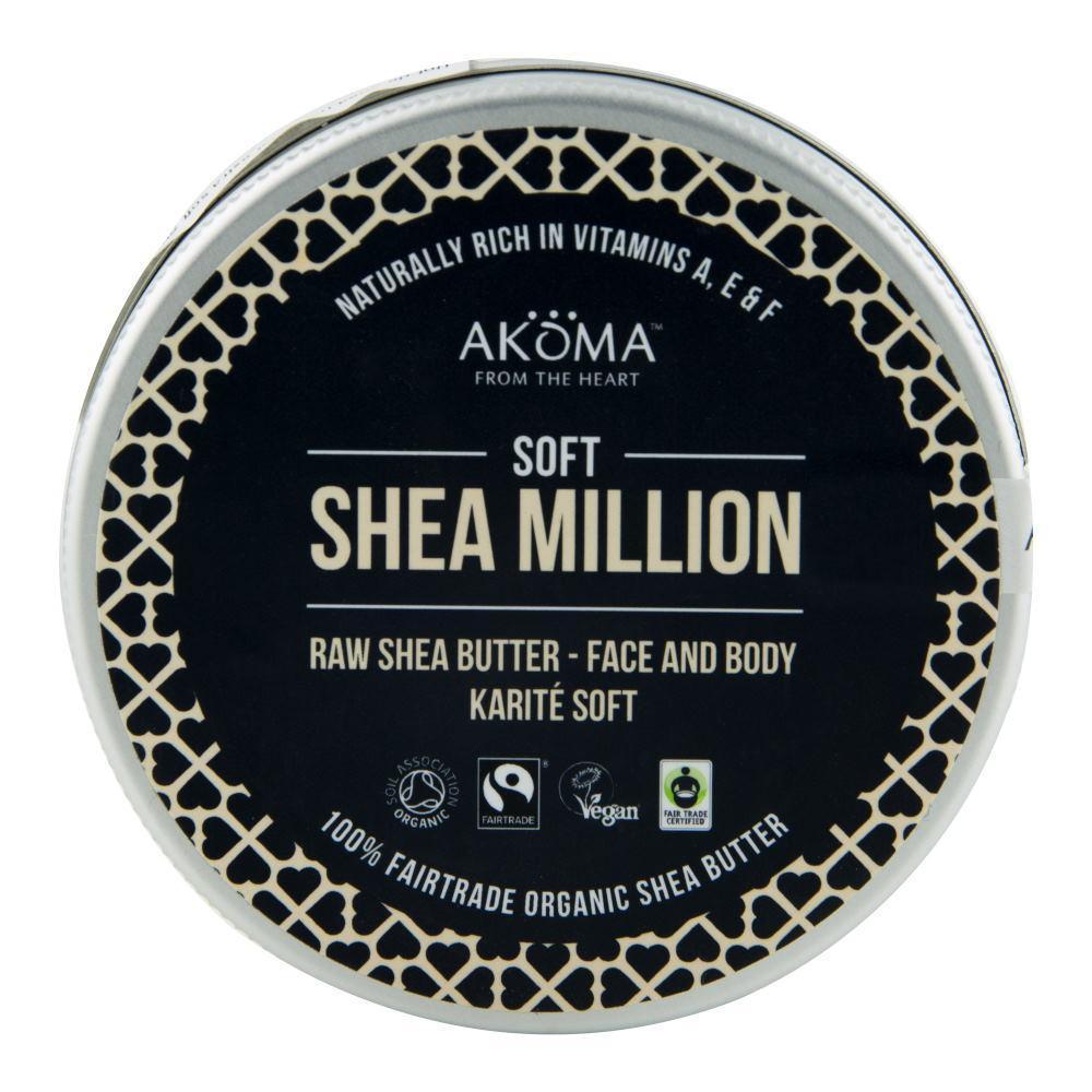 Unt de shea nerafinat extra soft Shea Million Akoma Skincare bio, 150 ml