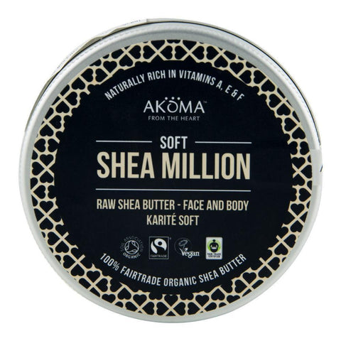 Unt de shea nerafinat extra soft Shea Million Akoma Skincare bio, 150 ml