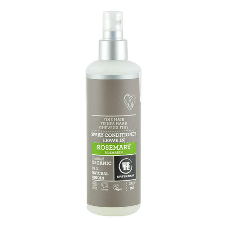 Spray balsam leave-in cu Rozmarin, pentru pentru par fin Urtekram, bio, 250 ml