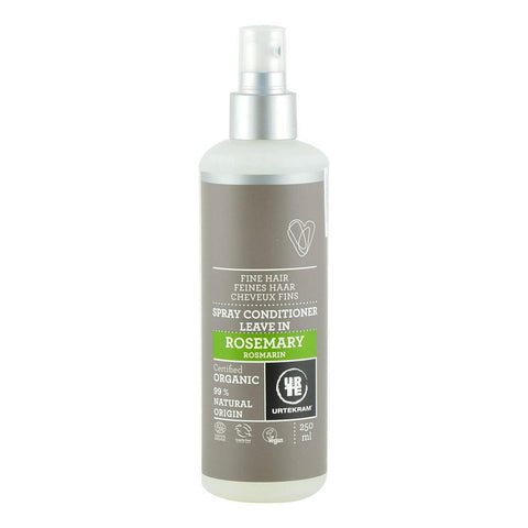 Spray balsam leave-in cu Rozmarin, pentru pentru par fin Urtekram, bio, 250 ml