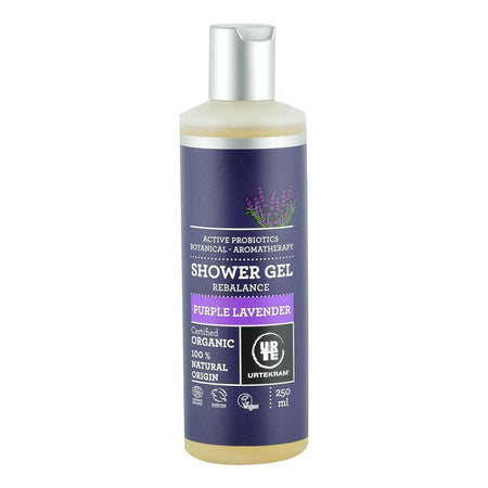Gel de dus cu Lavanda si Probiotice Urtekram, bio, 250 ml