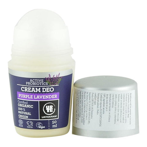 Deodorant roll-on cu Lavanda si probiotice Urtekram, bio, 50 ml