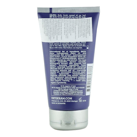 Scrub pentru corp cu Lavanda si Probiotice Urtekram, bio, 150 ml