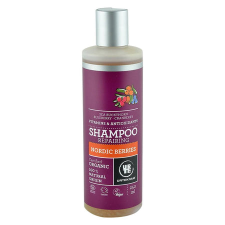 Sampon hidratant reparator cu Fructe de Padure Urtekram, bio, 250 ml