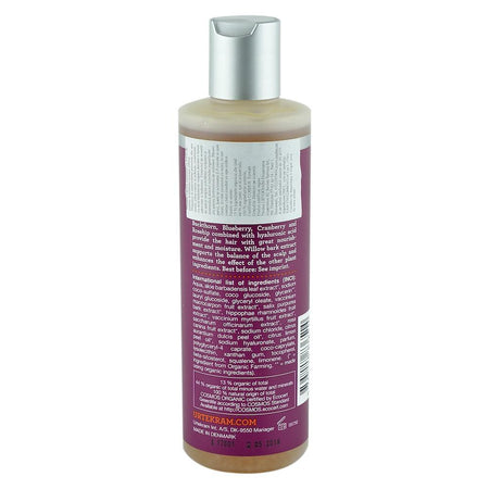 Sampon hidratant reparator cu Fructe de Padure Urtekram, bio, 250 ml