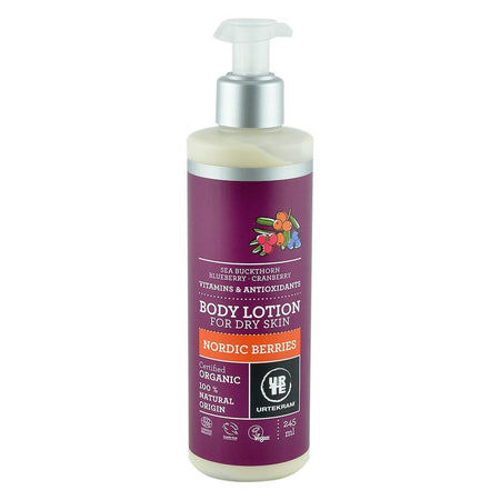 Lotiune de corp pentru piele uscata cu Fructe de Padure Urtekram, bio, 245 ml