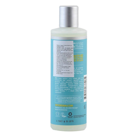Sampon antialergenic pentru toate tipurile de par, Urtekram, fara parfum, bio, 250 ml