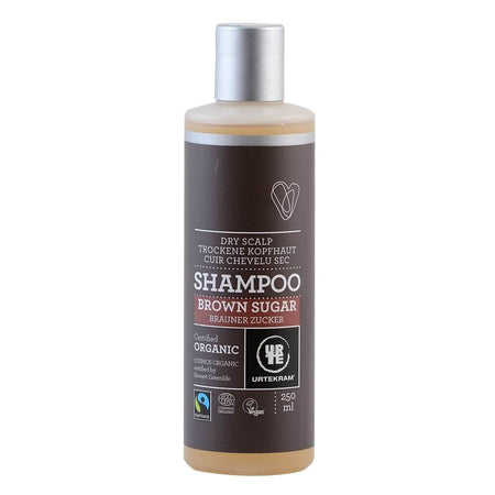 Sampon cu zahar brun pentru par uscat, Urtekram Brown Sugar, bio, 250 ml