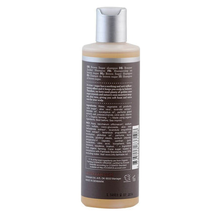 Sampon cu zahar brun pentru par uscat, Urtekram Brown Sugar, bio, 250 ml