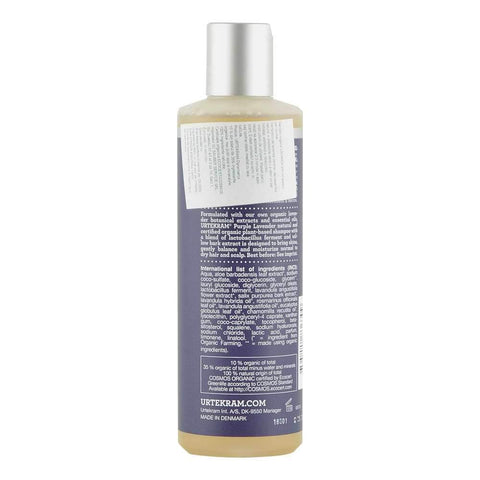 Sampon cu lavanda pentru toate tipurile de par Urtekram Lavender, bio, 250 ml