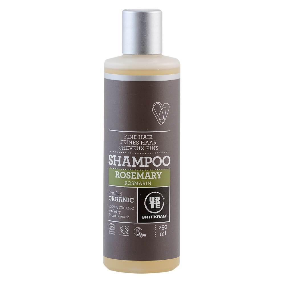 Sampon cu rozmarin pentru par fin Urtekram Rosemary, bio, 250 ml