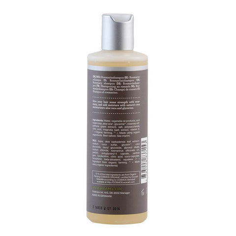 Sampon cu rozmarin pentru par fin Urtekram Rosemary, bio, 250 ml