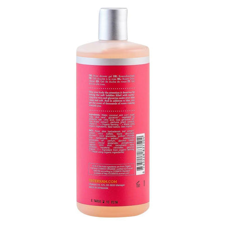 Gel de dus cu trandafiri Urtekram Rose, bio, 500 ml