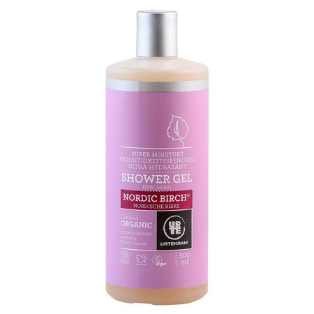Gel de dus cu meseteacan Urtekram Nordic Birch, bio, 500 ml