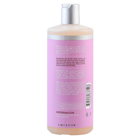 Gel de dus cu meseteacan Urtekram Nordic Birch, bio, 500 ml