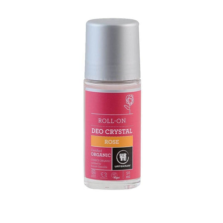 Deodorant roll-on cu trandafiri Urtekram Rose, bio, 50 ml
