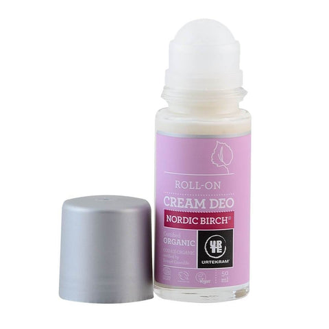 Deodorant roll-on cu mesteacan Urtekram Nordic Birch, bio, 50 ml