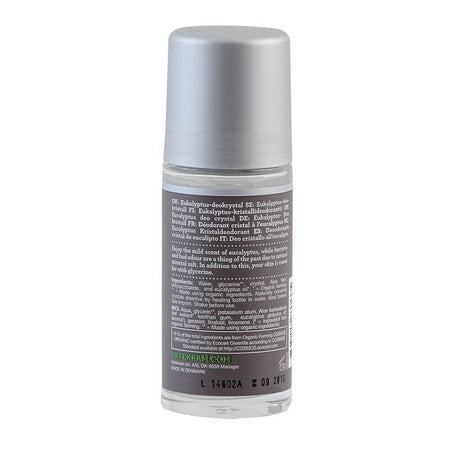 Deodorant roll-on cu eucalipt Urtekram Eucalyptus, bio, 50 ml