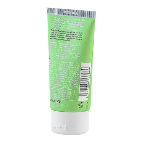 Crema de maini regeneranta cu aloe vera Urtekram Aloe Vera, bio, 75 ml - Republica BIO