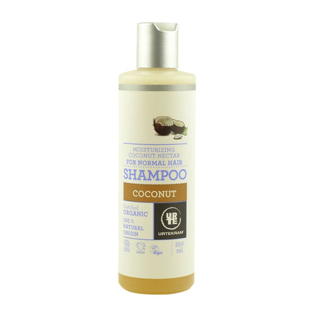 Sampon cu nectar de cocos pentru toate tipurile de par, Urtekram Coconut bio, 250 ml