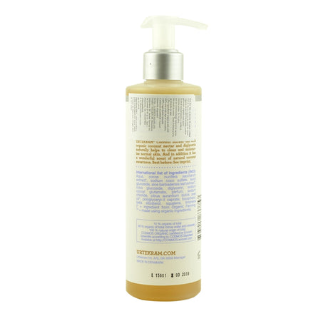 Gel dus cu nectar de cocos pentru piele normala Urtekram Coconut, bio, 245 ml