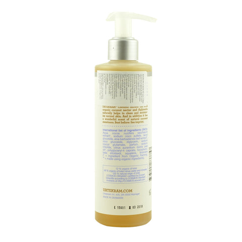 Gel dus cu nectar de cocos pentru piele normala Urtekram Coconut, bio, 245 ml