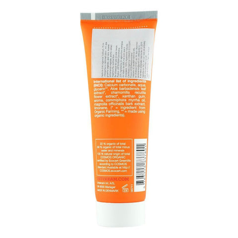 Pasta de dinti fara fluor cu fructe, pentru copii, Tuttifrutti Urtekram, bio, 75 ml
