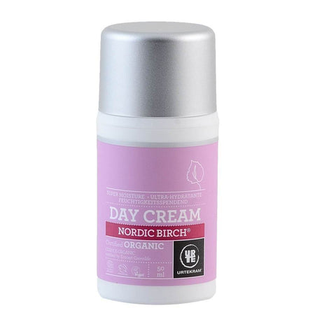 Crema ultrahidratanta de zi cu mesteacan pentru ten Urtekram Nordic Birch, bio, 50 ml - Republica BIO