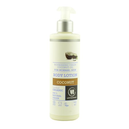 Lotiune de corp cu nectar de cocos pentru piele normala Urtekram Coconut, bio, 245 ml