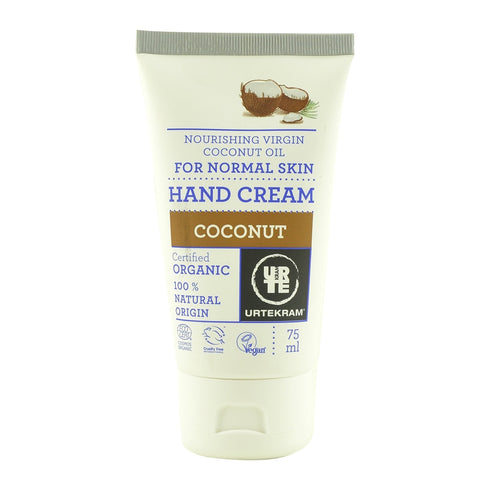 Crema de maini cu nectar de cocos Urtekram Coconut, bio, 75 ml - Republica BIO