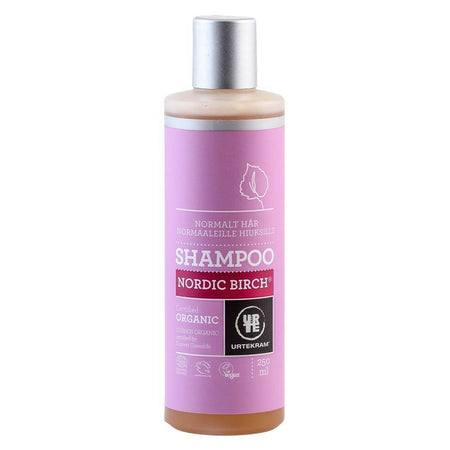 Sampon cu  mesteacan pentru par normal, Urtekram Nordic Birch, bio, 250 ml