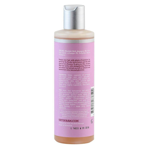 Sampon cu  mesteacan pentru par normal, Urtekram Nordic Birch, bio, 250 ml