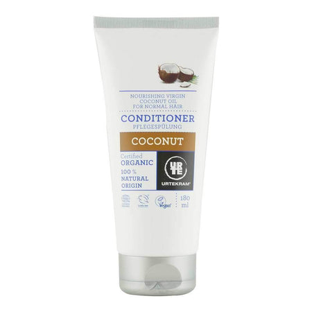 Balsam de par cu Cocos pentru toate tipurile de par Urtekram, bio, 180 ml