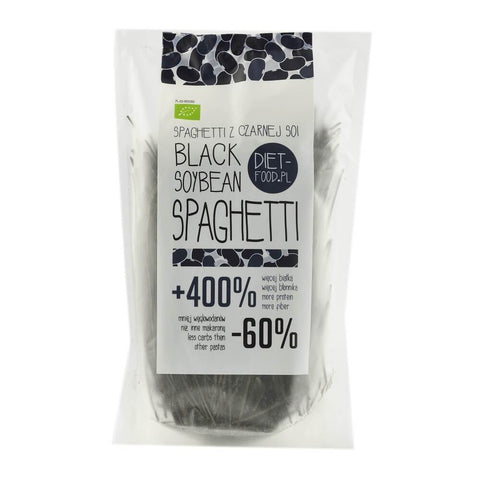 Paste Spaghetti din soia neagra, bio, 200g