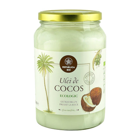 Ulei de cocos Republica BIO 1550 ml, extravirgin, presat la rece, bio