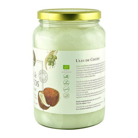 Ulei de cocos Republica BIO 1550 ml, extravirgin, presat la rece, bio