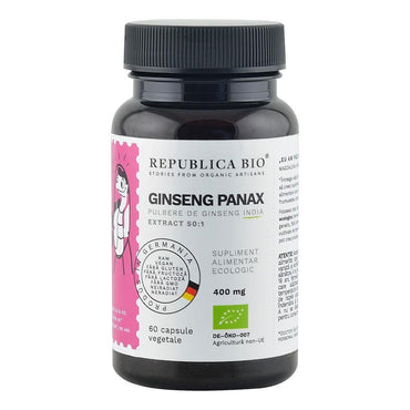 ANTI-AGEING Complet, pachet promotional (Ginseng + Orz verde), BIO, RAW, VEGAN