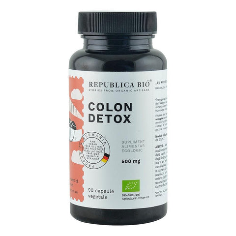 DETOX Complet, pachet promotional (Chlorella + Colon Detox + Green Detox), BIO, RAW, VEGAN