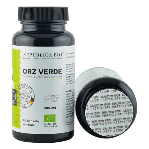 Orz Verde Ecologic din Germania (400 mg) Republica BIO, 90 capsule (44,5 g)