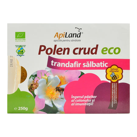 Polen Crud Apiland de Trandafir Salbatic, bio, 250 g