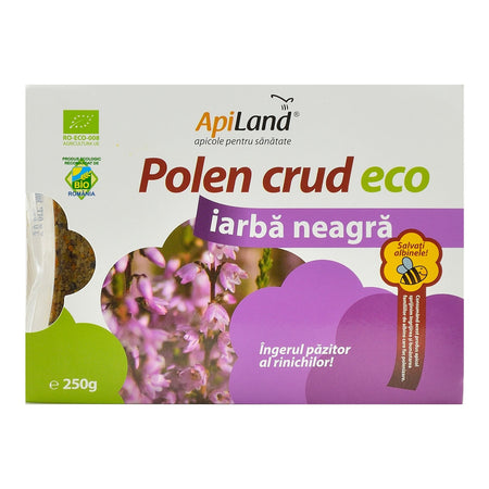 Polen Crud Apiland de Iarba Neagra, bio, 250 g