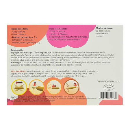 Tonic Regal Apiland, 10 fiole x 10 ml, natural